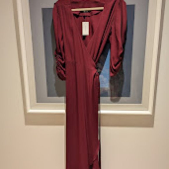 Elyse Walker Sloan Wrap Dress - Picture 2 of 4